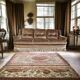 SOFA / SOFA / THREE SEATER VINTAGE IN VELVET WITH FRINGES