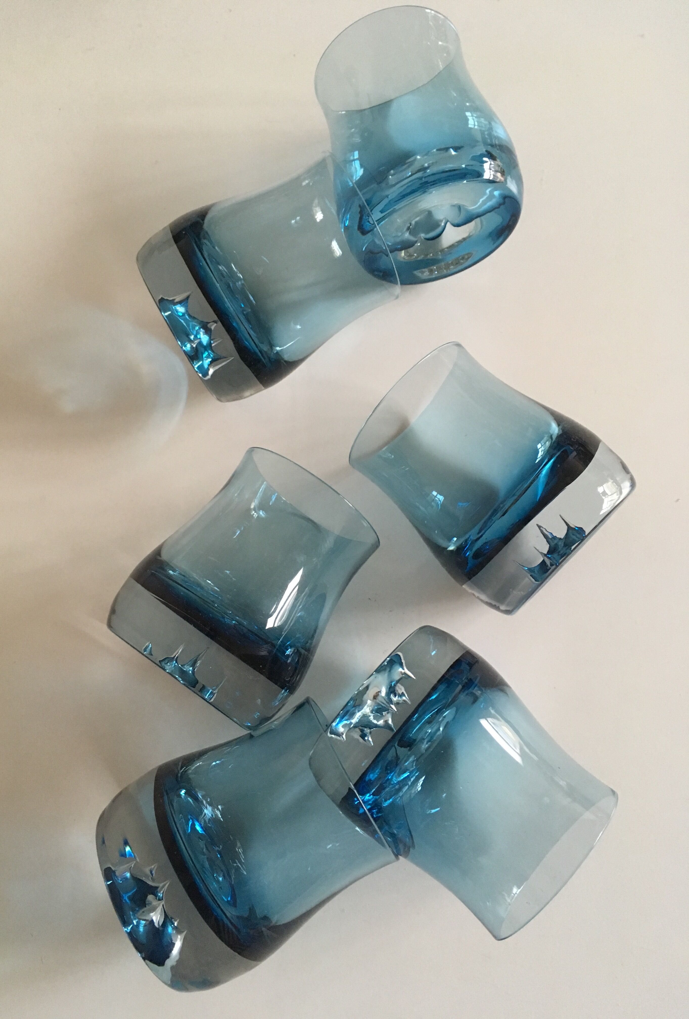 Scandinavian cup glasses 1960 Sweden