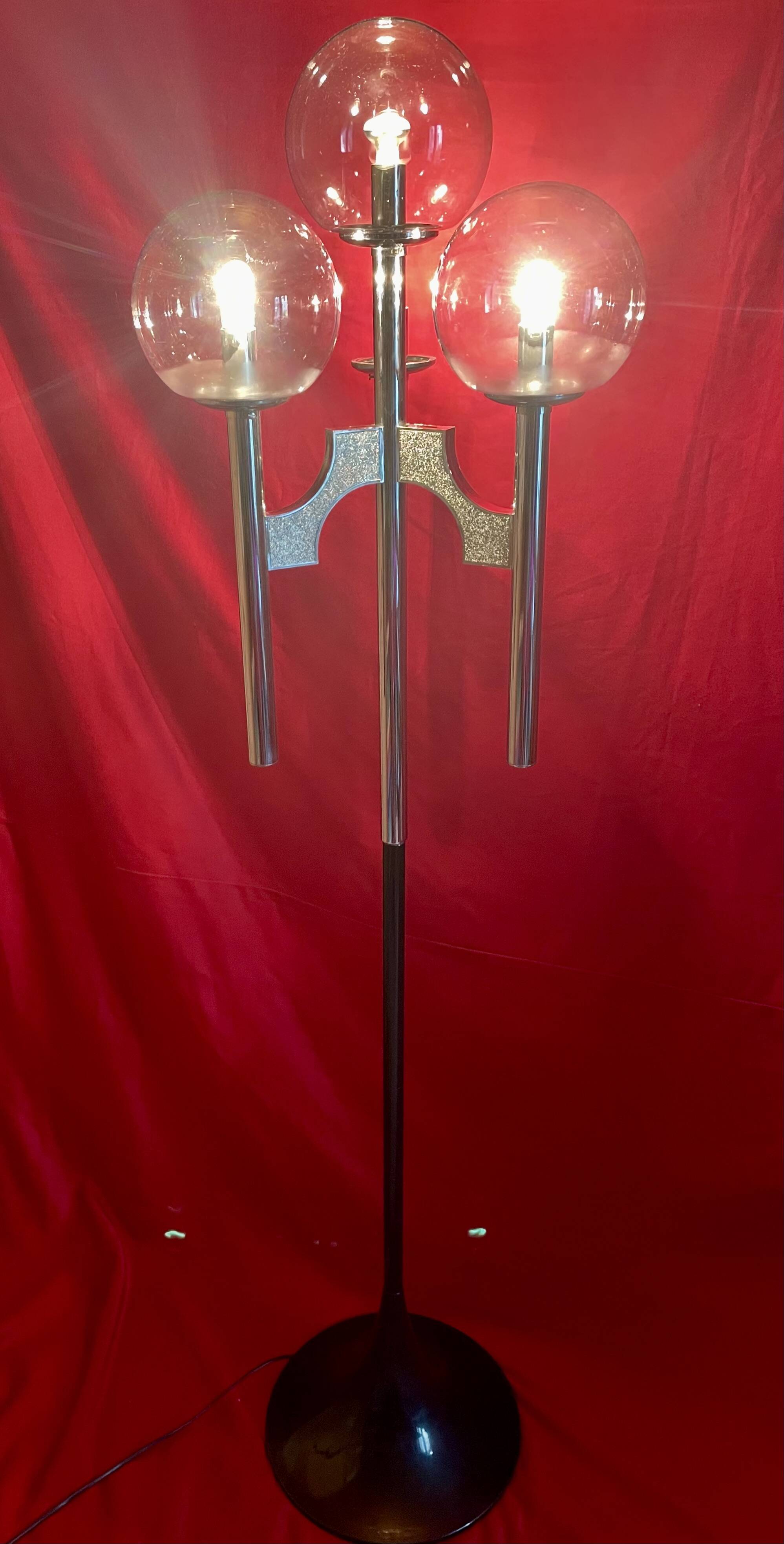 "Targetti Sankey" Floor Lamp, Space Age, Vintage, 70s