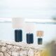 Grande lampe charlotte - Bleu nuit
