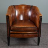 Sheepskin armchair