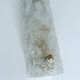 Large Vintage Murano Glass Brass Wall Lamp