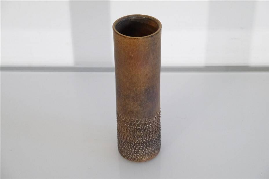 Ceramic Rouleau vase, Sweden 1960