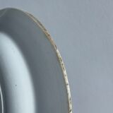 Set of 10 hollow plates Terre de Fer XIXth, model Madrid