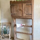 Craftsman-made raw wood buffet