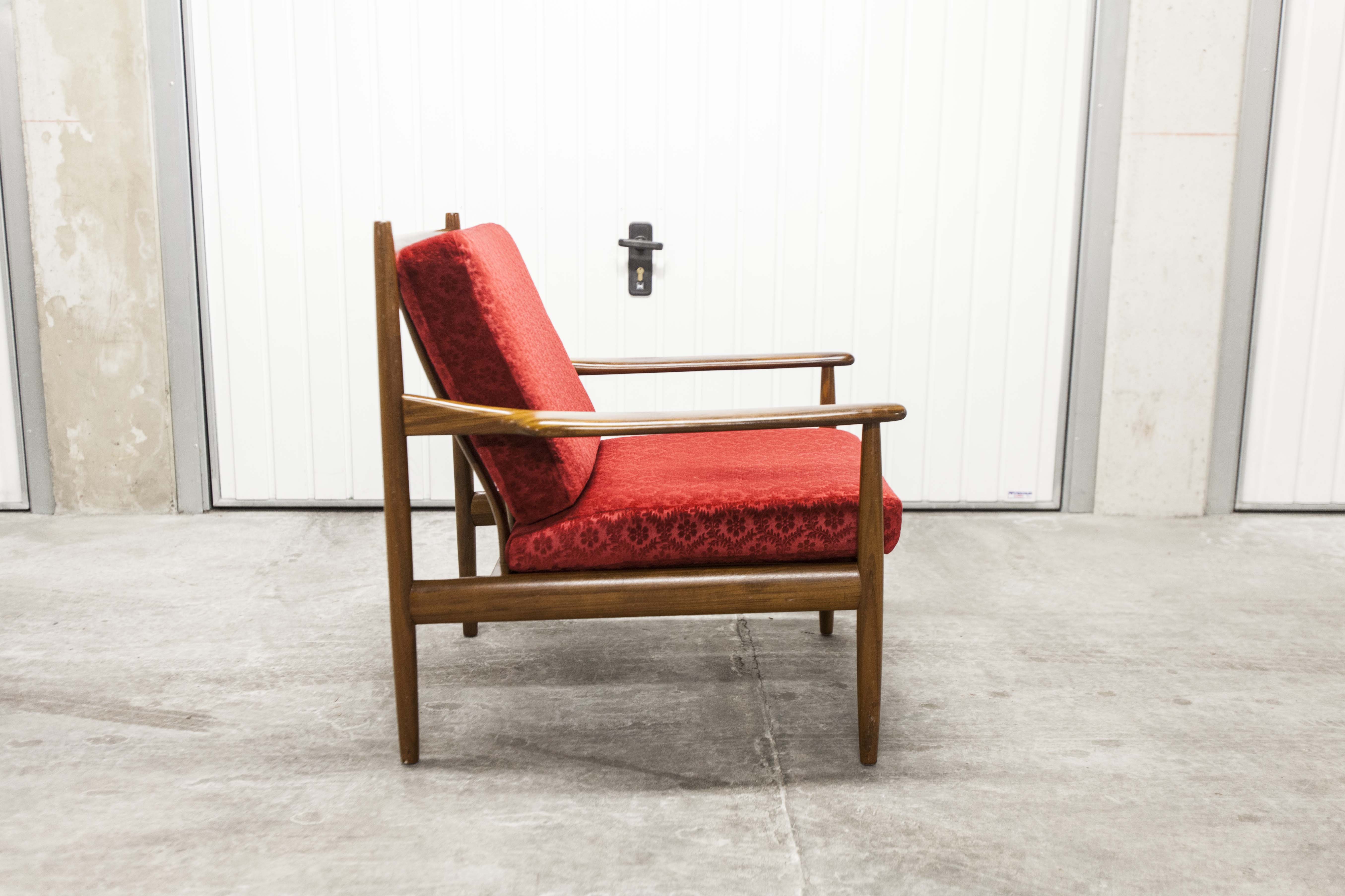 Pair of Scandinavian 60s armchairs