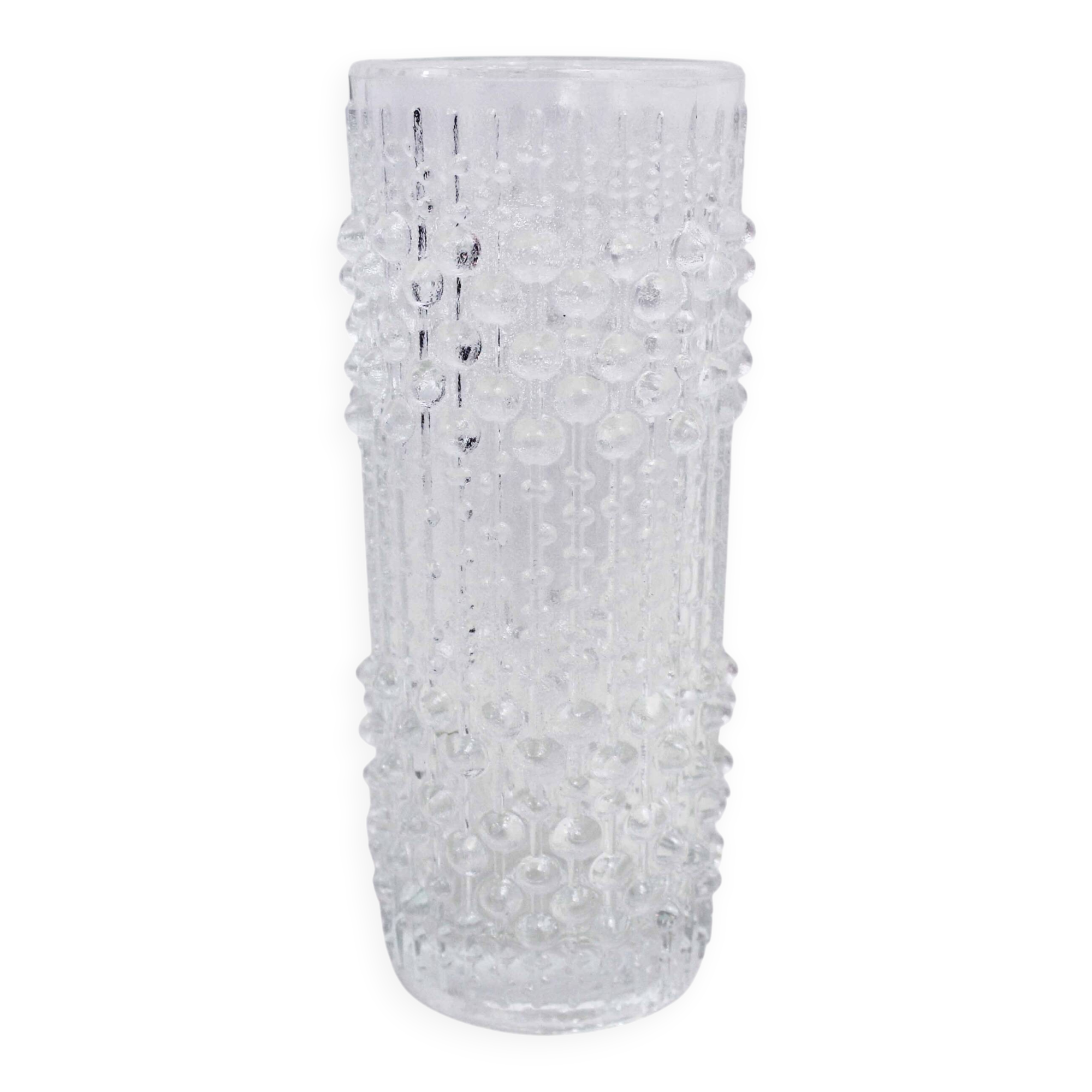 Glass vase by Frantisek Peceny for Sklo Union 1970