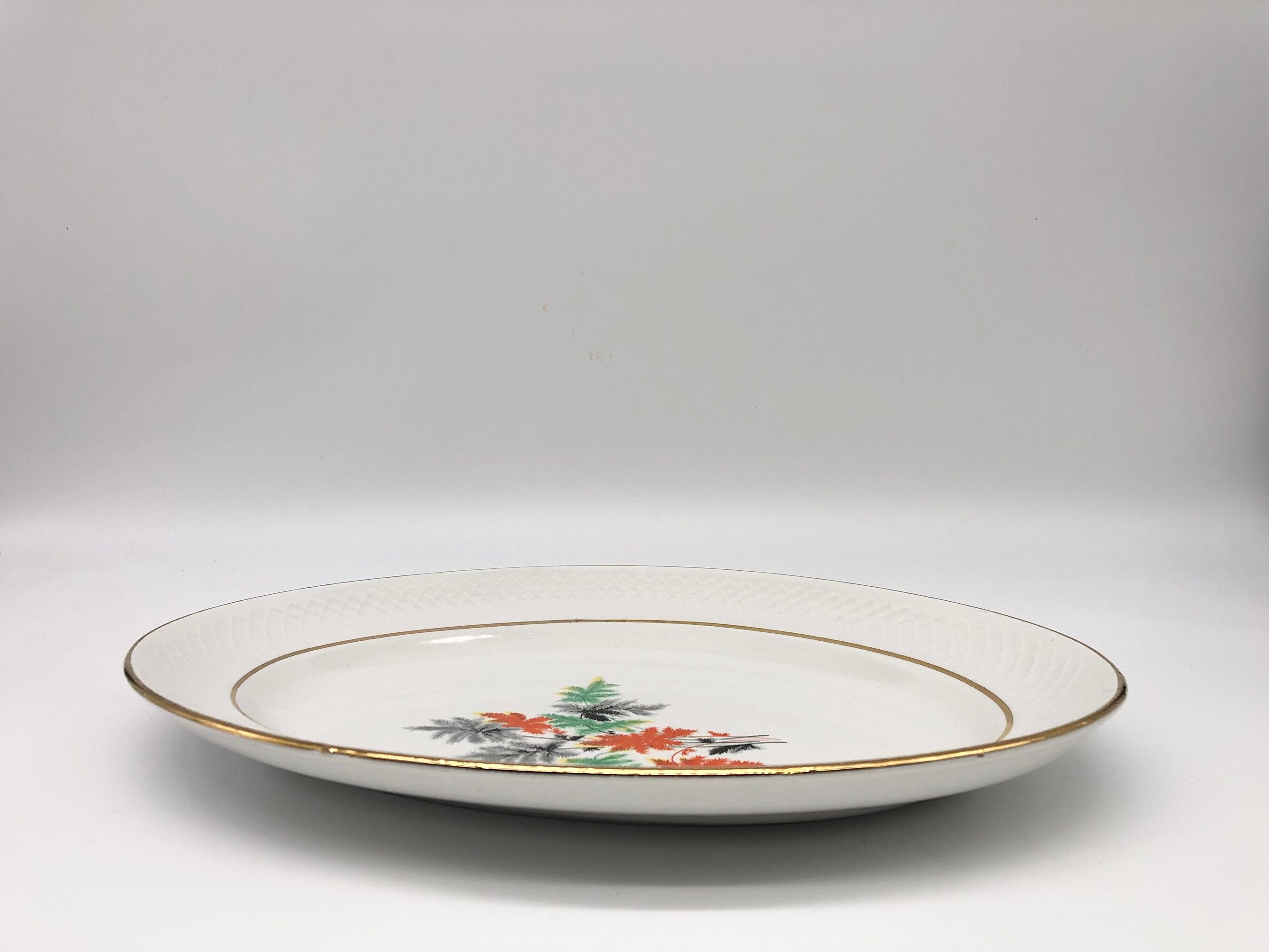 Oval serving dish "Orchies Moulin des Loups"