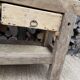 Renovated carpenter's workbench 170cm