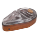 Cendrier cuir