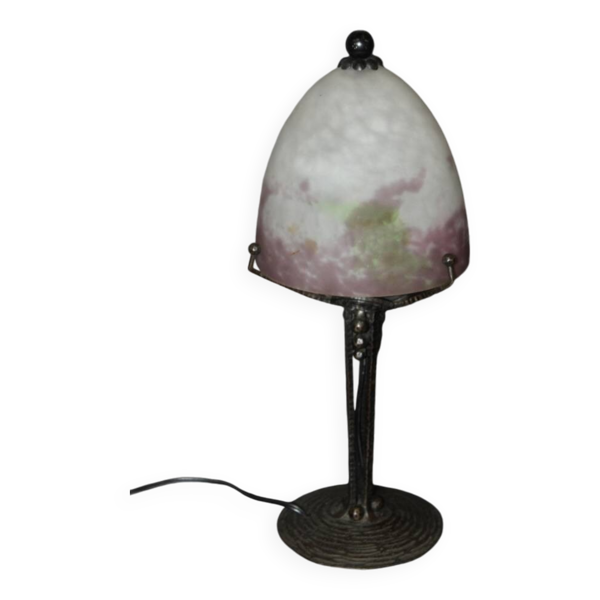 Lampe d'époque Art Déco par Muller vers 1930