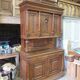 Henri II walnut sideboard, finely ornamented