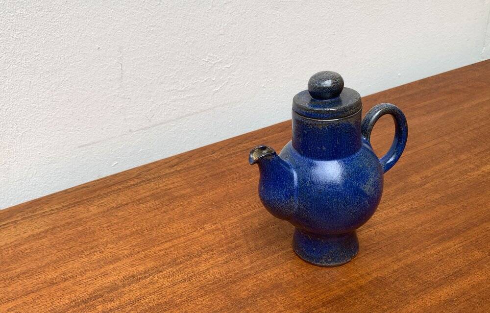 Ceramic teapot from mid-century Germany by Meike Falck Nicolaisen, 1960s.