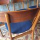 Mid century set of 6 teak dining chairs by Farstrup, Denmark 1960s