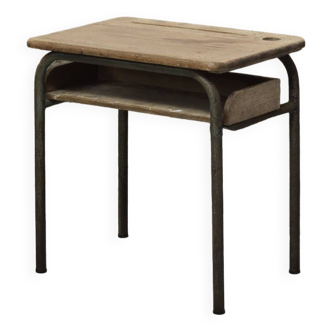 Bureau d'écolier avec casier 1960