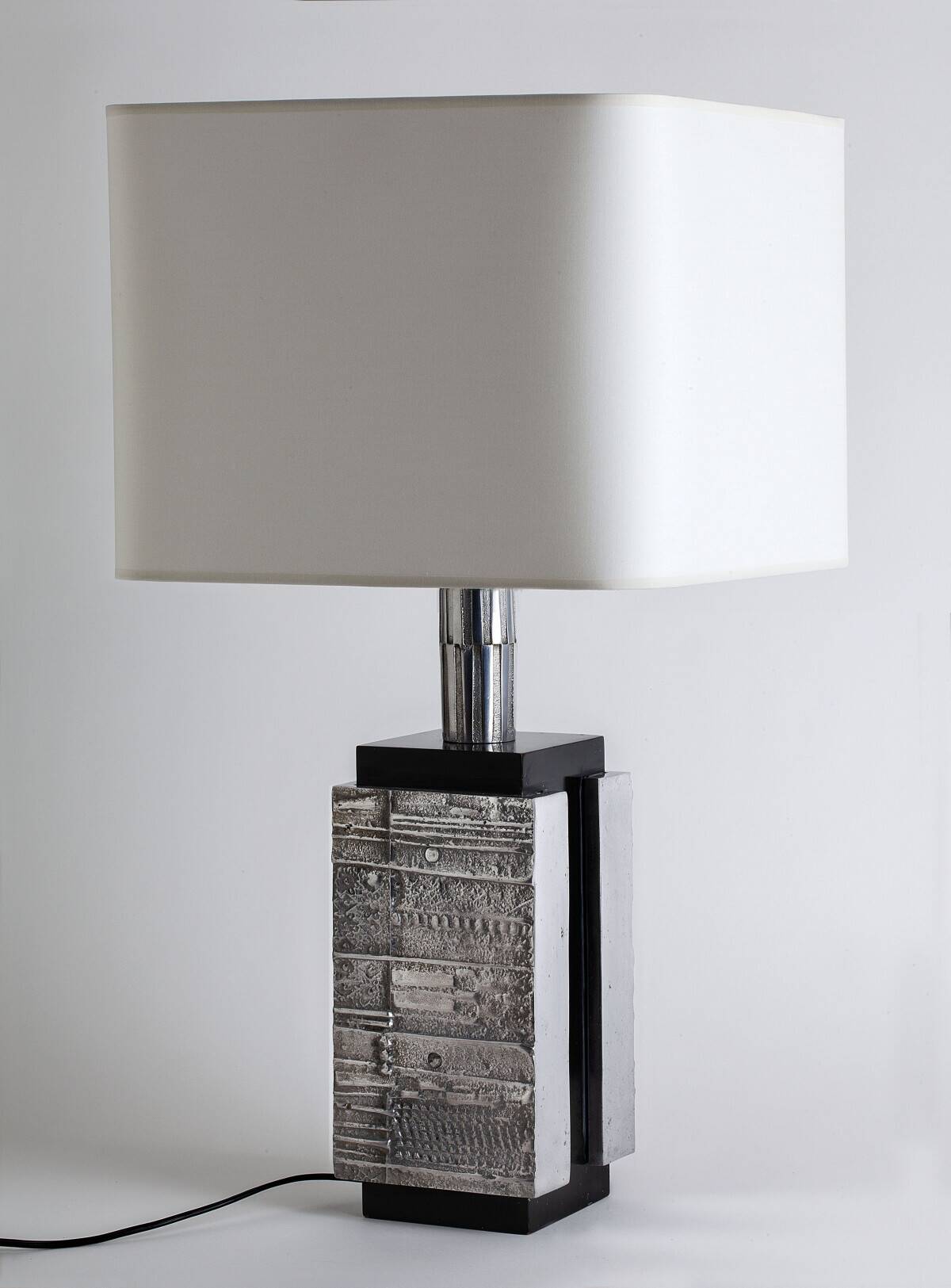 Brutalist table lamp