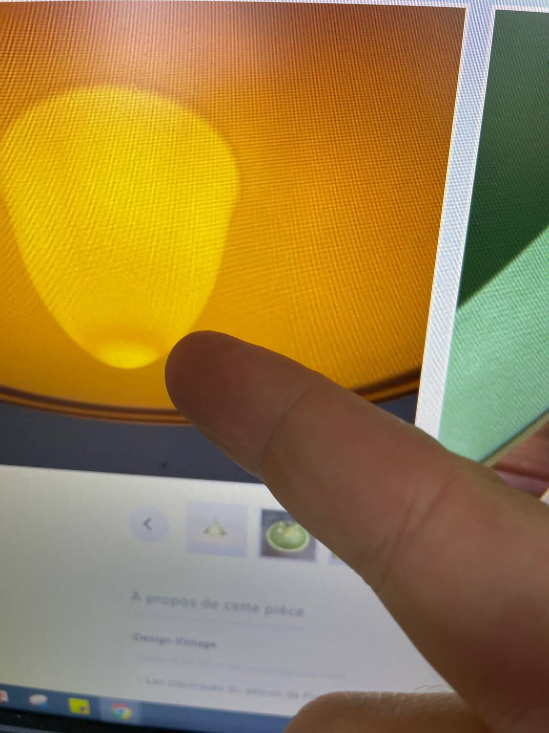 Starck pendant light for Flos