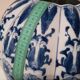 Chinese ginger porcelain pot blue and white