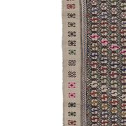 Masterwork Hand-Woven Rug Braided Kilim - Tribal Designer Carpet 3'9" X 5'