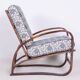 Art Deco Reclining Armchair attributed to Jindřich Halabala for Up Závody, 1920s