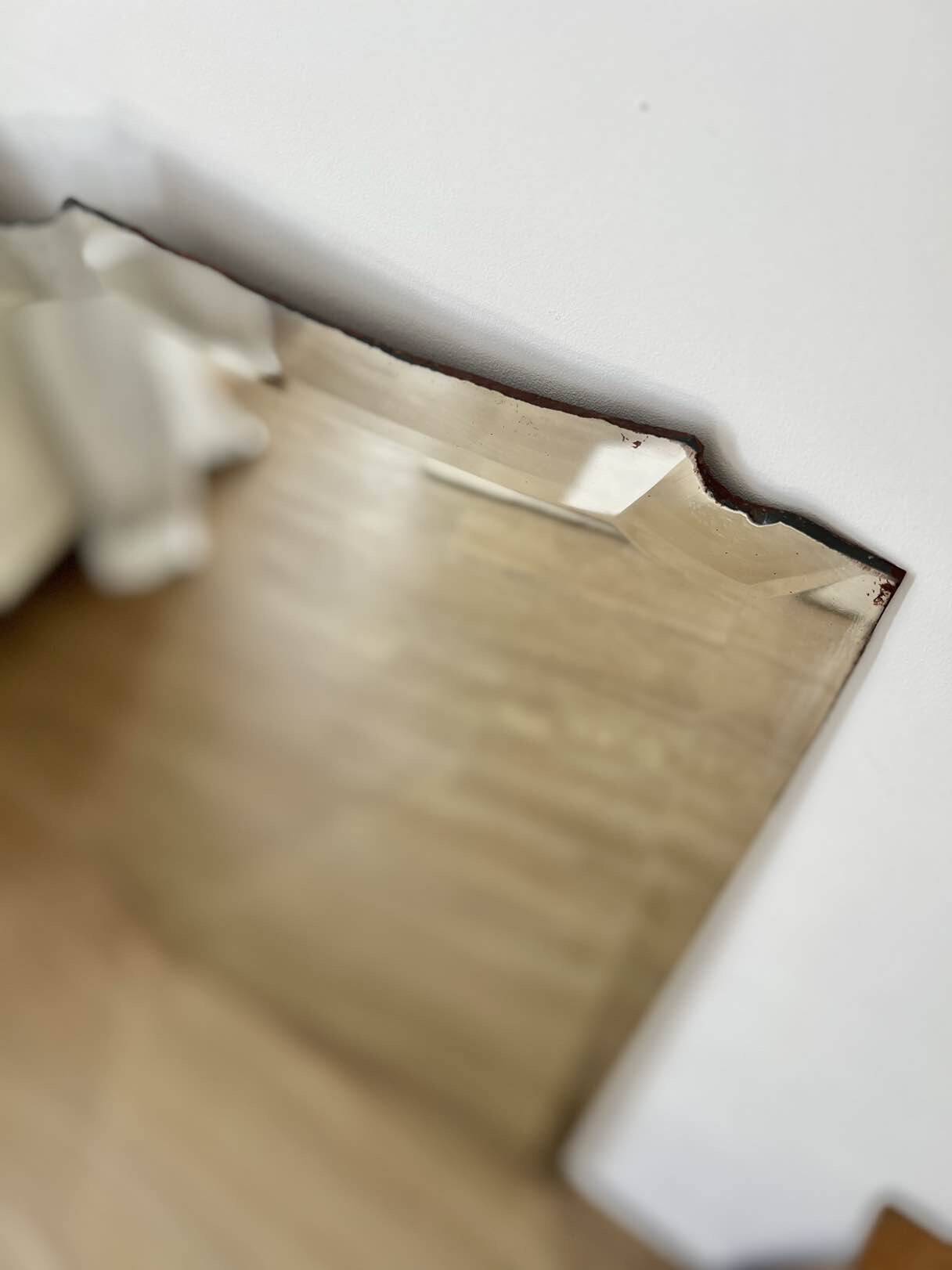 large art-deco mirror