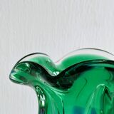 Blown glass vase