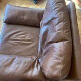 very comfortable leather armchair