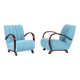 Art Deco Armchairs by J. Halabala for Up Zavody, Czech, 1930s, Set of 2