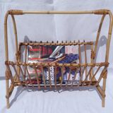 Magazine rack in bamboo
