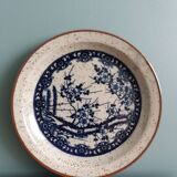 Plate with Japanese decor