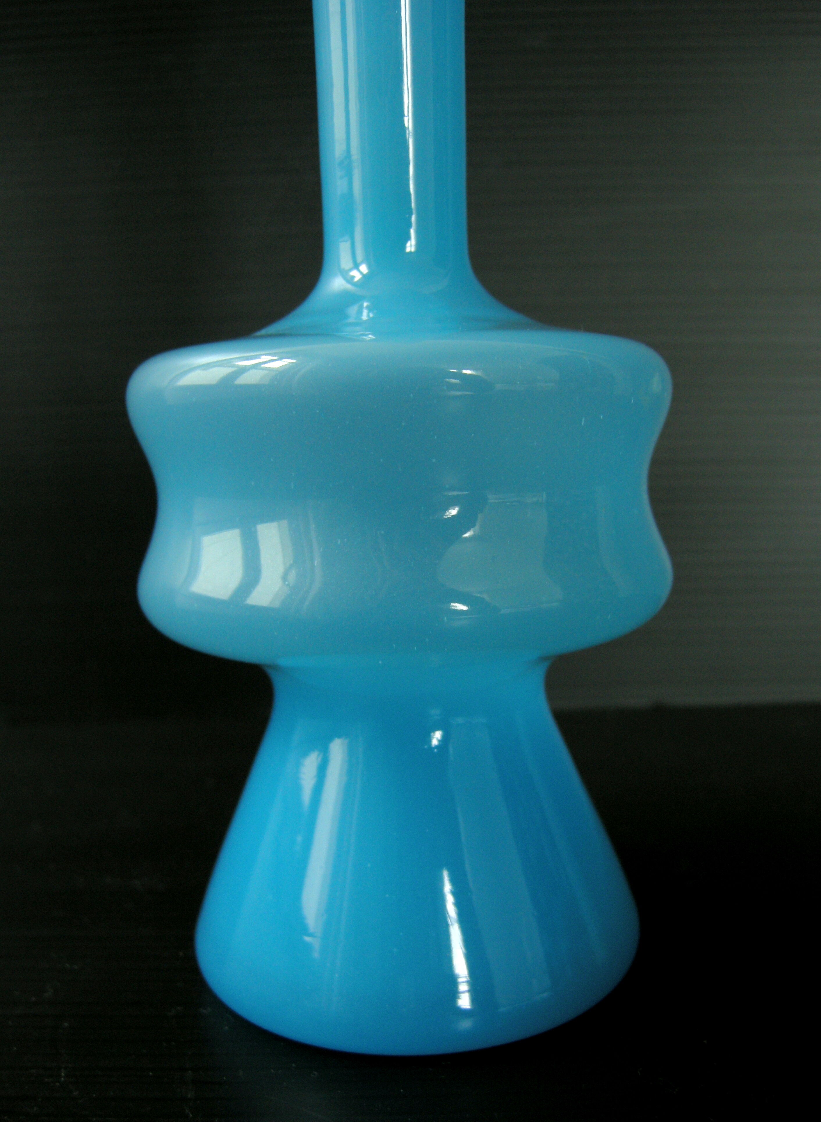 Vintage soliflore vase 1960 glass