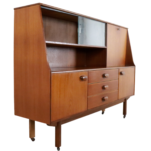Vintage highboard cabinet ́Fradley ́ Danish design