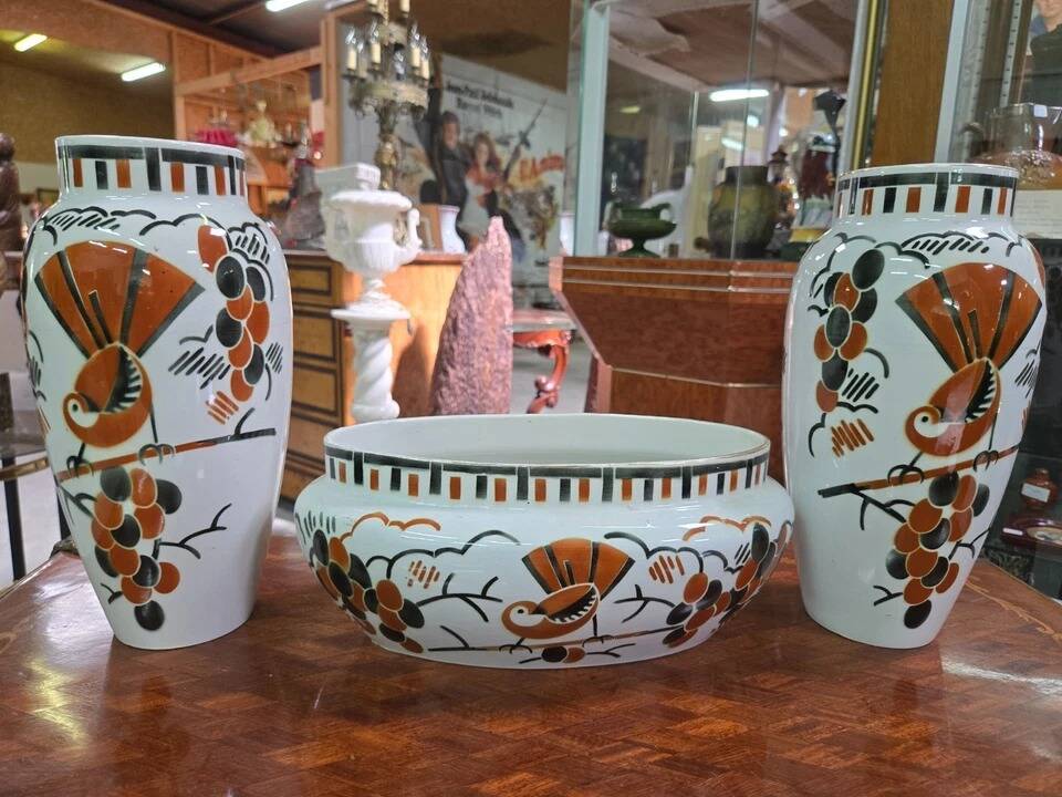 Lunéville earthenware (Keller & Guérin) – Art Deco – 20th century
