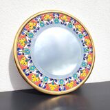Ceramic mirror enamels Spain 22cm