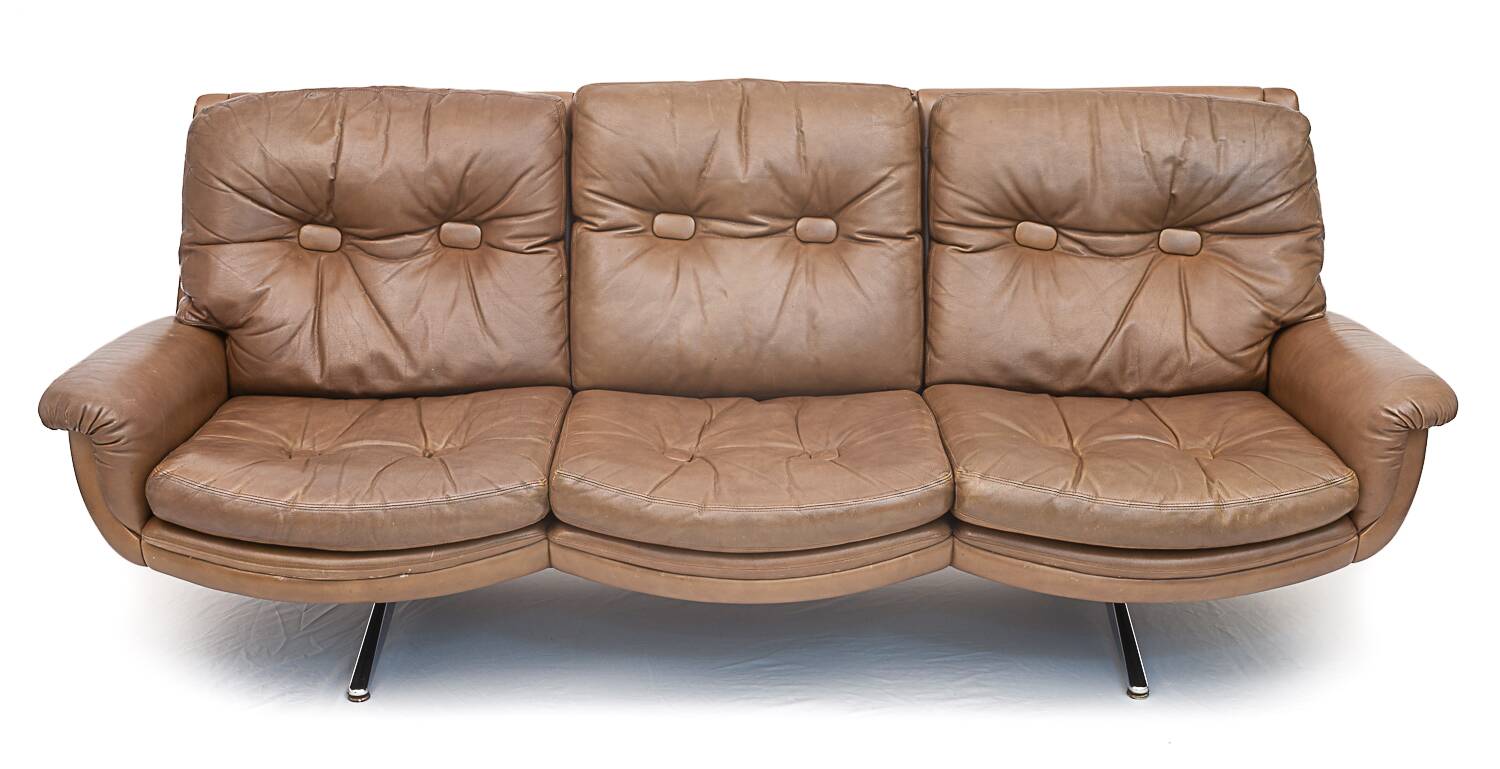 Salon De Sede DS 31 en cuir, 1960