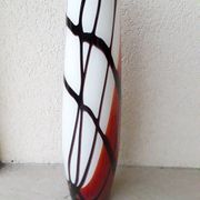 Multicoloured glass vase