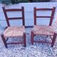 2 vintage children's chairs