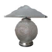 Lampe boule en verre