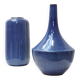 Rogier Vandeweghe, Blue-Glazed Tapered Vase for Amphora
