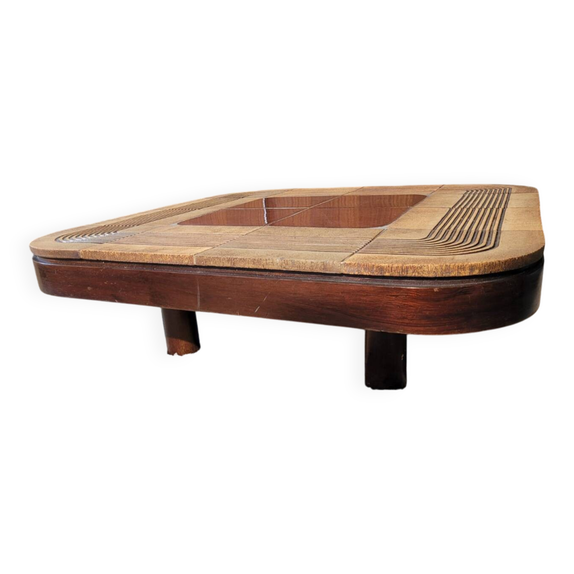 Roger Capron Mambo model ceramic coffee table 1970