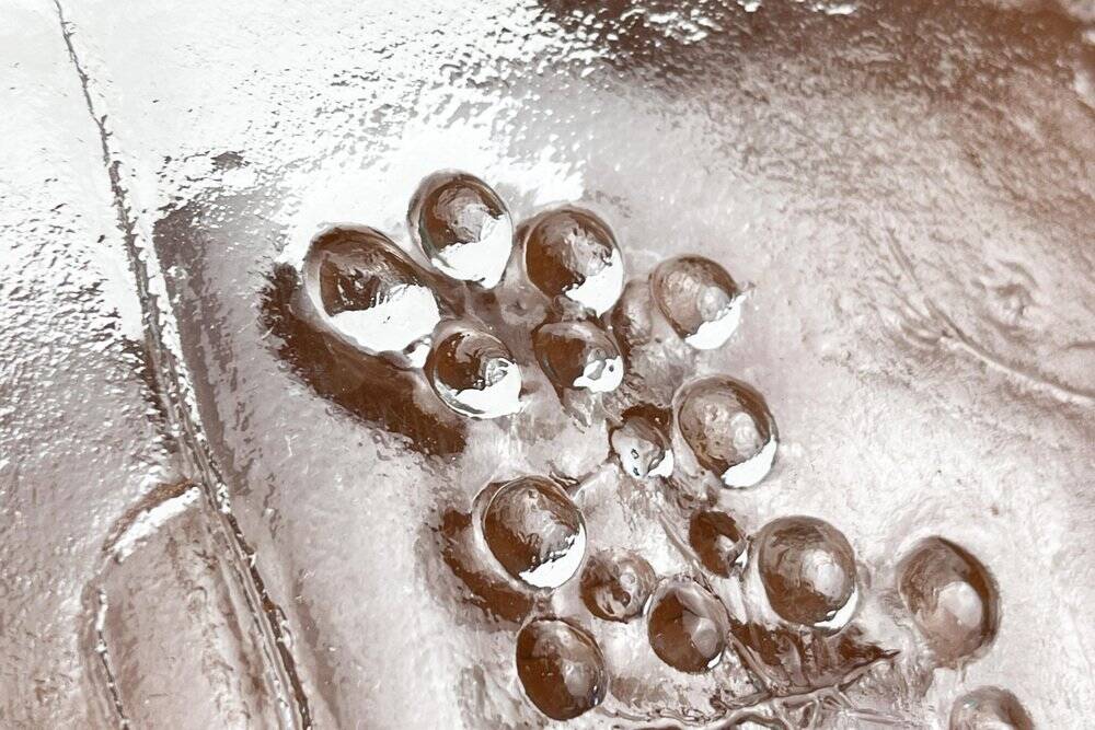 Vintage Glass Bowl from Kosta Boda