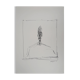 Alberto Giacometti: Bust of a Man - Signed Lithograph