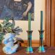 Vintage brass candle holders