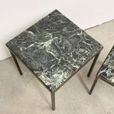 Set of nesting tables in marble