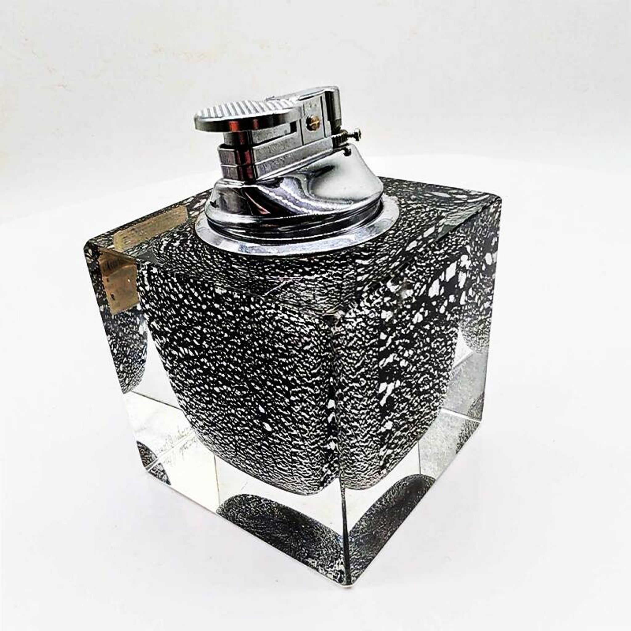 1970 rare Murano glass lighter by Mandruzzato