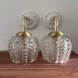 Pair of vintage wall sconces