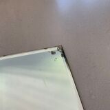 Bevelled mirror 60x42cm