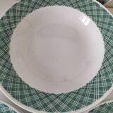 Set of 9 earthenware soup plates – Saint-Amand, decor no. 207 (1941)