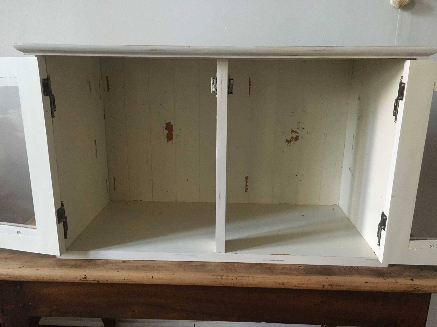 Small patinated window