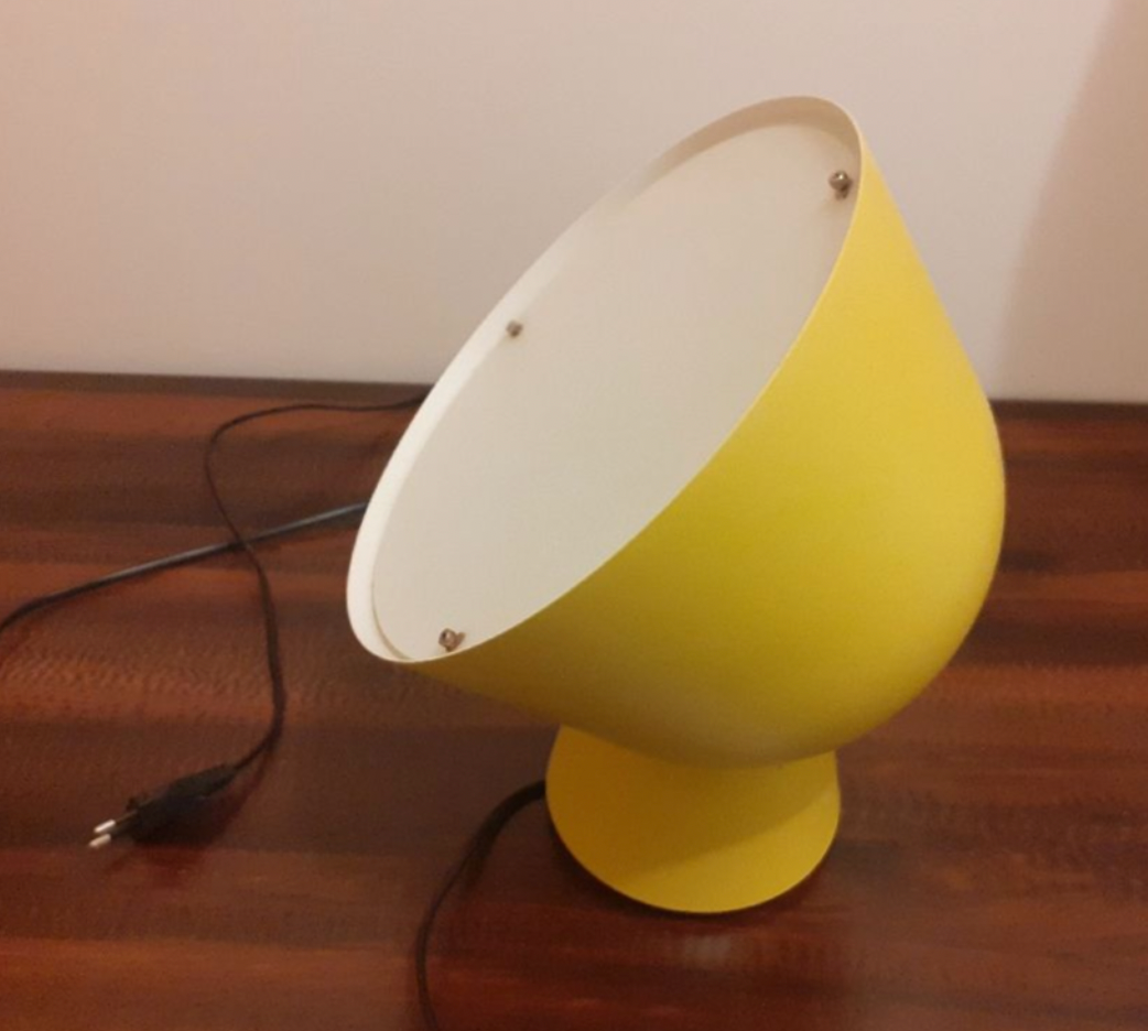 Ikea PS yellow wall lamp design by Ola Wihlborg | Selency